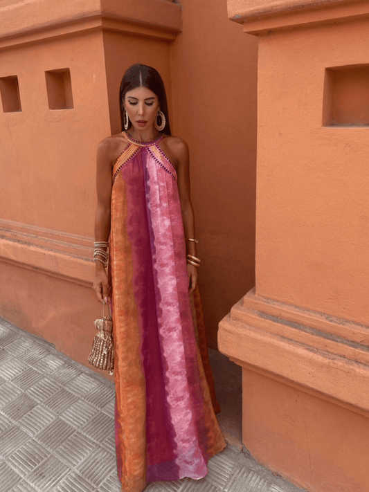 Aster | Women's Wedding Guest Ombre Dress