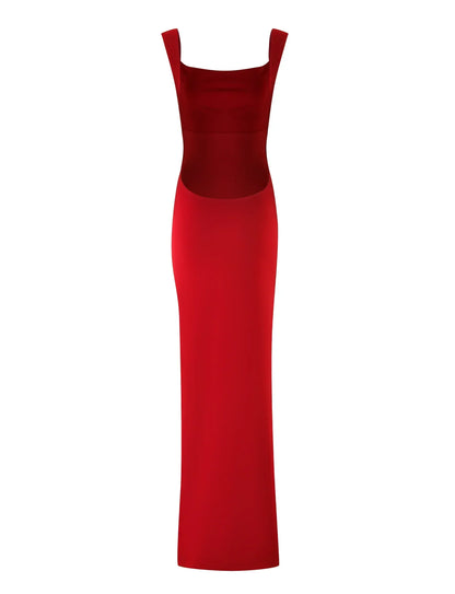 Morana Maxi Dress - Red