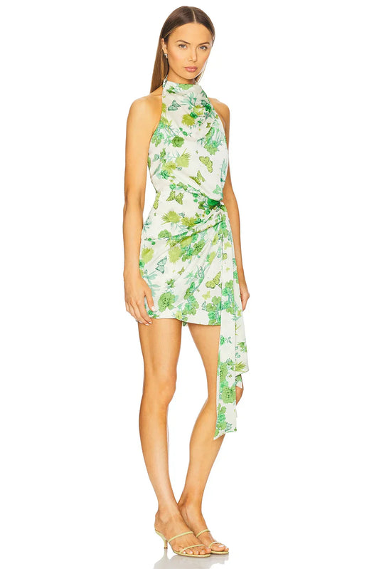 Tess Halter Mini Dress