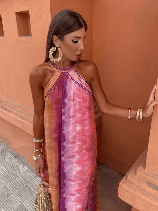 Aster | Women's Wedding Guest Ombre Dress